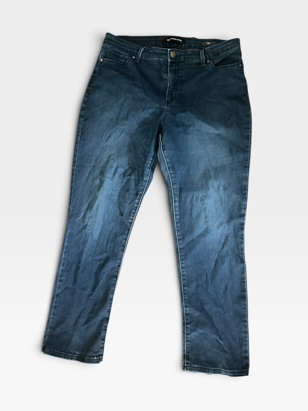 Bandolino Dark Blue Women’s Straight-Leg Jeans